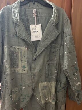 NWT - Magnolia Pearl Black Sabbath Saffi Jacket in PEACE